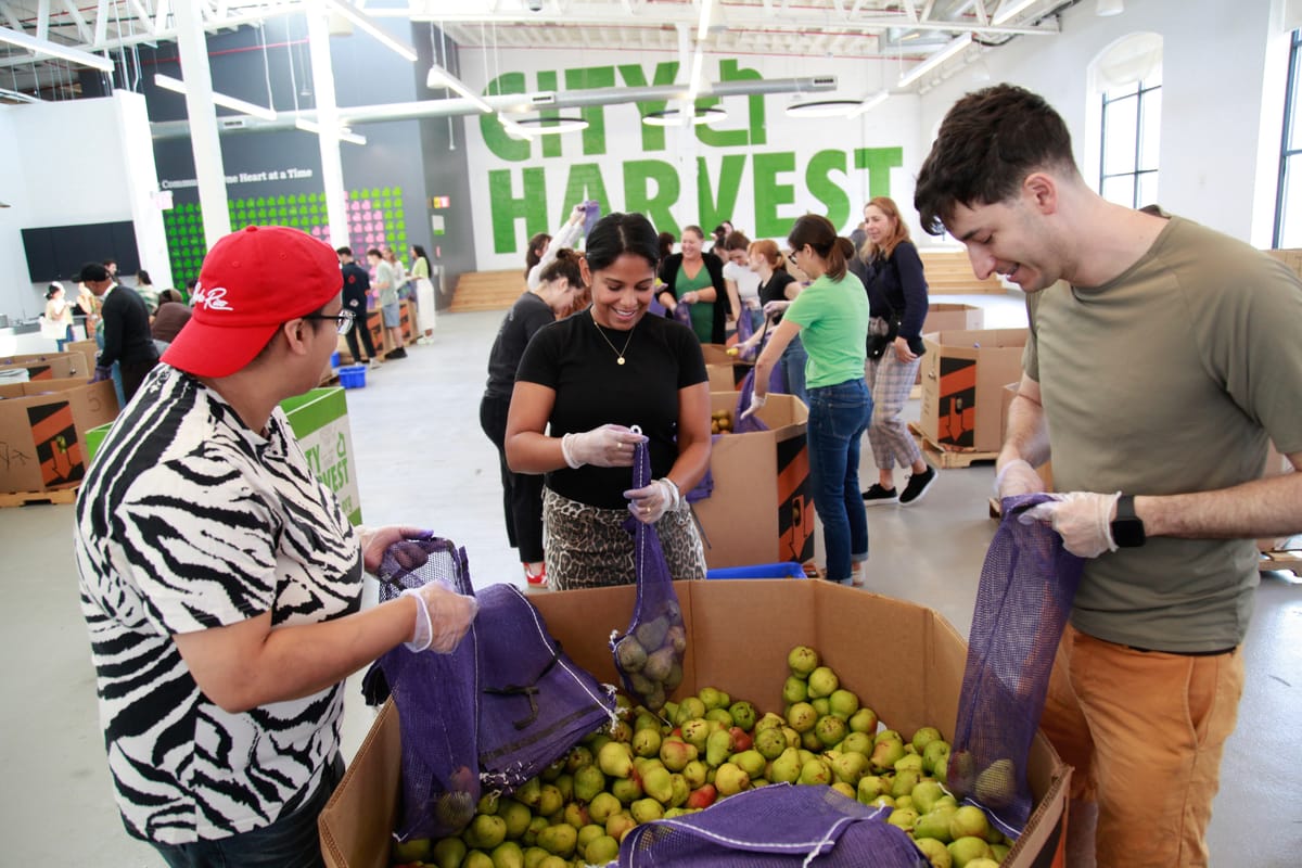 How New York City’s largest food rescue organization stepped up during the SNAP crisis