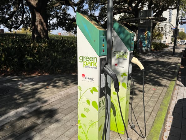 Louisiana second in the nation when it comes to EV charger growth